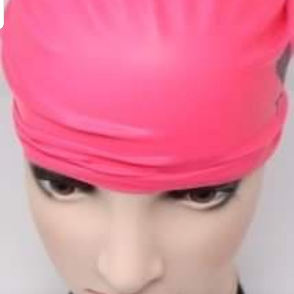 TYR Pink Swim Cap